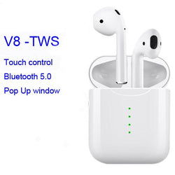 V8 TWS Bluetooth  Earbuds