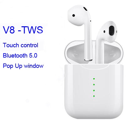 V8 TWS Bluetooth  Earbuds